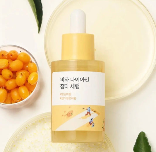 Round Lab Vita Niacinamide Dark Spot Serum bottle displayed on a clean background.