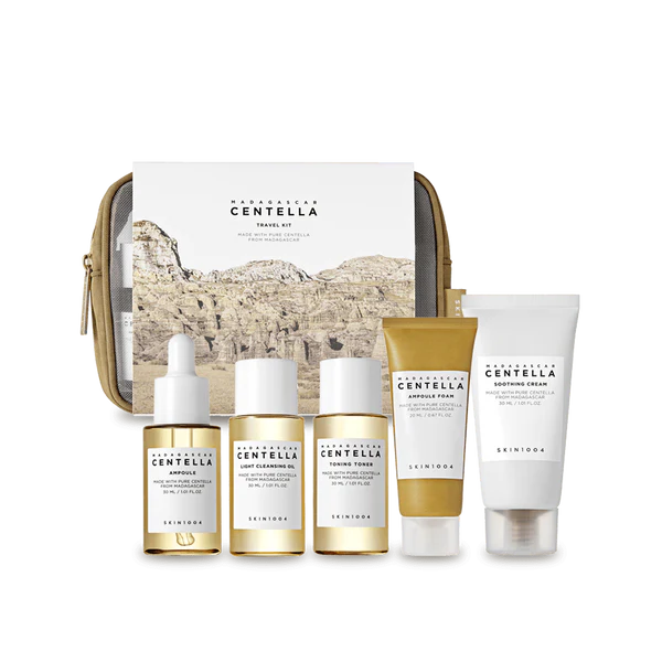 Centella Ampoule Foam 20ml gentle pH-balanced morning cleanser from the Madagascar Centella travel kit