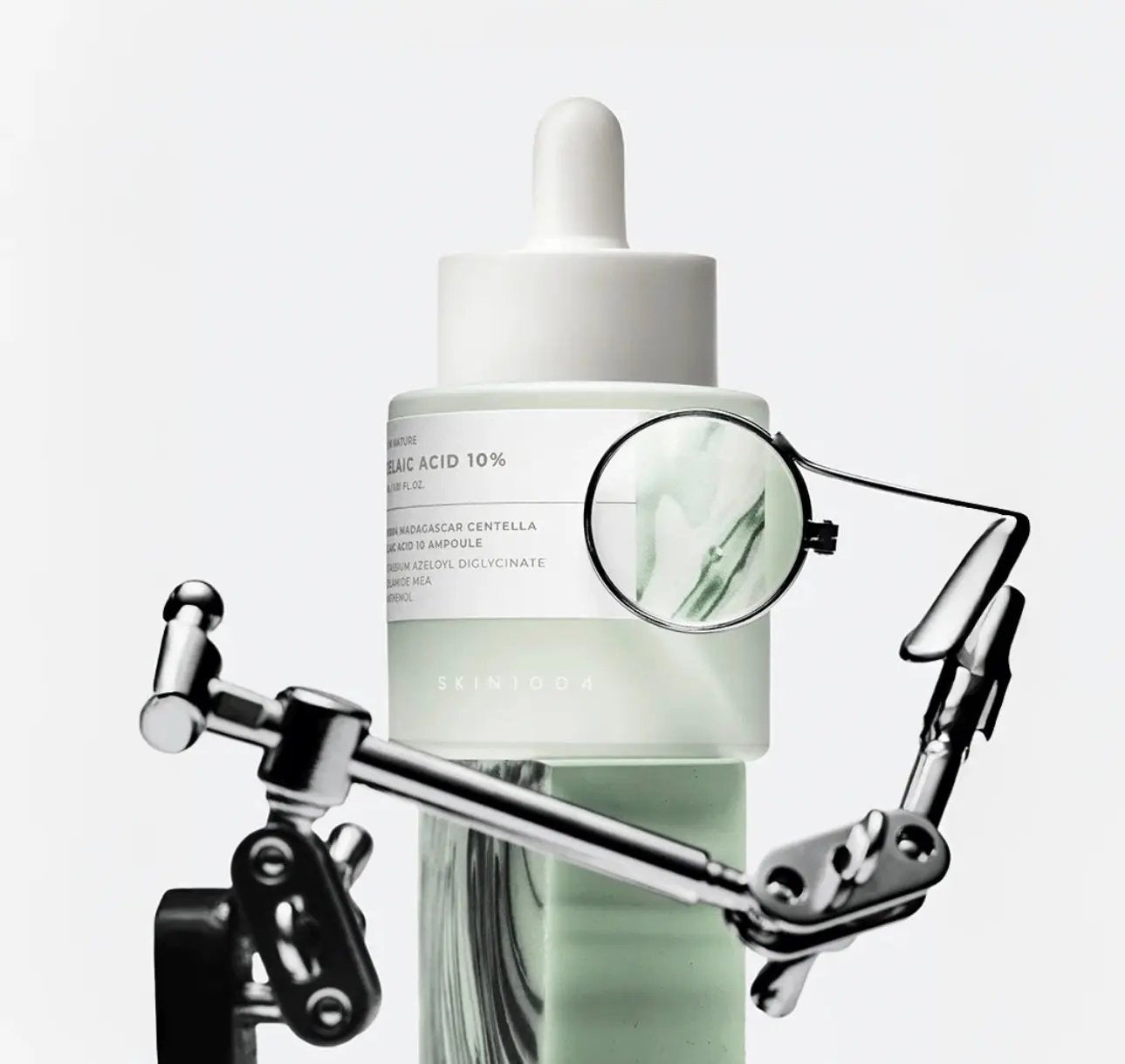 Lightweight watery texture of SKIN1004 Centella Azelaic Acid 10 Ampoule – fast-absorbing serum for daily use