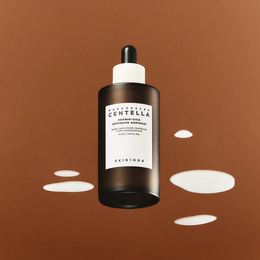 Front view of SKIN1004 Madagascar Centella Probio-Cica Intensive Ampoule (50ml) — soothing repair serum for sensitive skin.