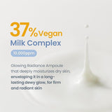 37% plant-based vegan milk complex - TIRTIR Ceramic Milk Ampoule feature