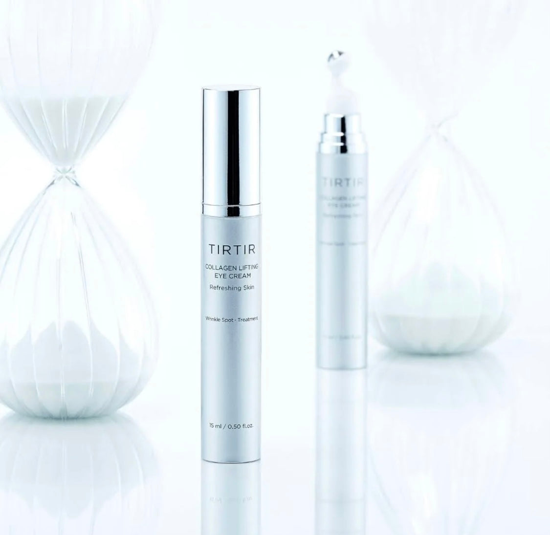 TIRTIR Collagen Lifting Eye Cream in its sleek box, showcasing the brand's premium packaging.