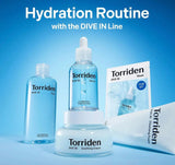 Torriden Dive In Cleansing Oil emulsifying into a milky texture upon contact with water for easy rinse-off