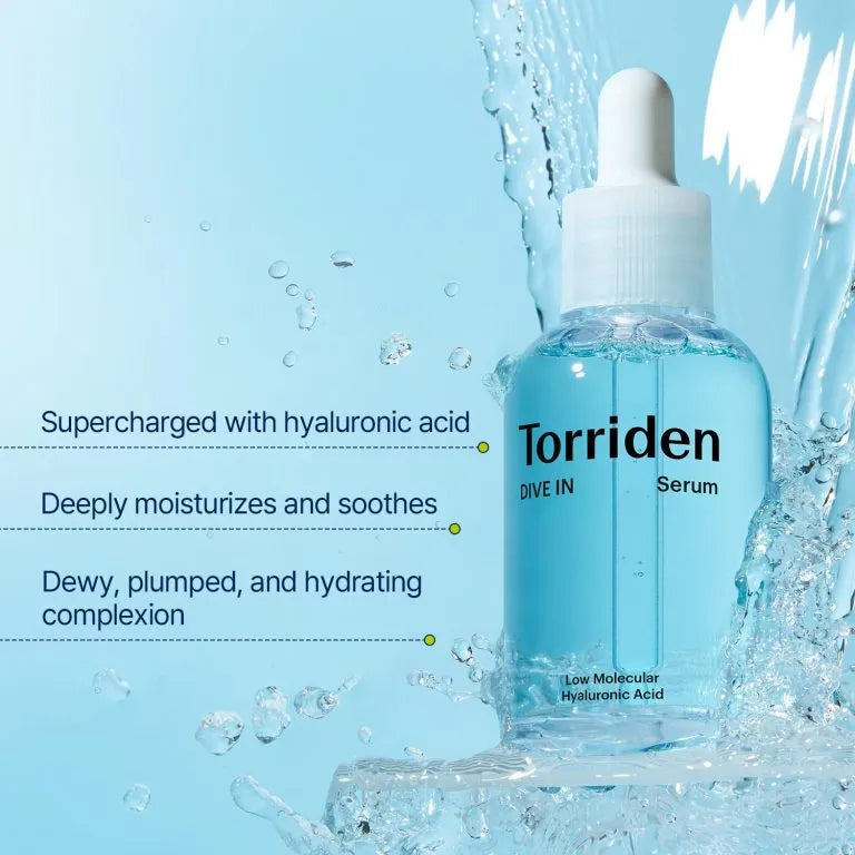 Torriden Dive In Hyaluronic Acid Serum Bottle Design