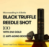 VT Cosmetics Black Truffle Shot 100 is hypoallergenic and non-comedogenic, ideal for sensitive skin.