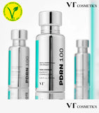 Clinical results showing improved skin plumpness after using VT PDRN Essence.
